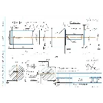 Чертеж детали "Вал" в программе Компас 3D, d=150