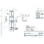 Рабочий чертеж детали "Колесо зубчатое", m=6, z=136