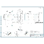 Чертеж детали вал тихоходный редуктора в компасе d=70