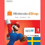 NINTENDO SE 150 SEK КАРТА ПОПОЛНЕНИЯ ШВЕЦИЯ КОД АВТО