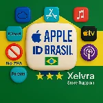 🇧🇷 Apple ID Бразилия без 2FA полный доступ мгновенно