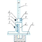 Чертеж штангенглубиномера ШГ в программе Компас 3D