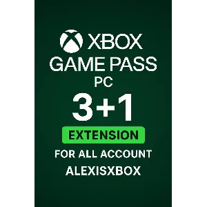 XBOX GAME PASS PC 3+1 Месяц ЛЮБОЙ АККАУНТ ПРОДЛЕНИE