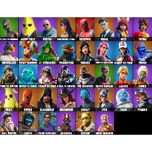 FORTNITE 44+ СКИНОВ АККАУНТА|OG MERRY MARAUDER| + ПОЧТА