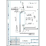 Чертеж детали "Крышка сквозная" в программе Компас 3D