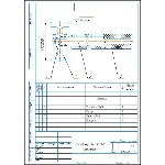 Чертеж калибр-пробка 70H8 в программе Компас 3D