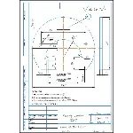 Чертеж калибр-скоба гладкой 70k6 в программе Компас 3D