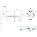 25.001 полумуфта - Чертеж детали