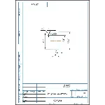 18.005 втулка сальника - Чертеж детали