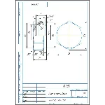 18.006 гайка накидная - Чертеж детали