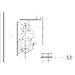 Чертеж детали "Кронштейн" по теме сопряжения