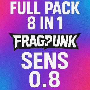 FULL PACK 8 in 1 Bloody/X7 FragPunk сенса - 0.8