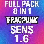 FULL PACK 8 in 1 RAZЕR FragPunk сенса - 1.6