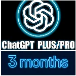 ChatGPT PLUS 3 месяц 39$ 5 × Sora × БЕЗ ВХОДА × БЕЗ ко