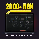 Шаблоны рабочих процессов n8n | 2000+ Json