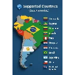 Apple ID Бразилия + Аргентина + Чили + Другие | Без 2FA