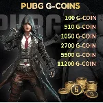 PUBG G-Coins  All Regions |100|510|1050|2700|5500|11200