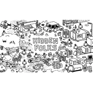 💫【Hidden Folks】Fresh New