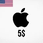 Подарочная карта APPLE ITUNES 5$ (US)