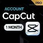 АККАУНТ CAPCUT PRO НА 1 МЕСЯЦ.