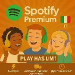 🎵Spotify Premium - 6 месяцев подписки | IT