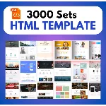 3000+ Премиальный набор шаблонов HTML, CSS и JS