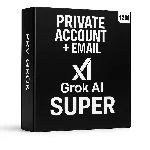 SUPERGROK – Подписка на личный аккаунт на 1 год + 📧