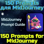 150+ Prompts Промпт AI MidJourney Нейрофотосессия