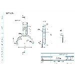 МЧ00.54.00.02 вилка  - чертеж детали