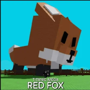 Мега Титанический Красный Лис (80кг+) – Grow a Garden