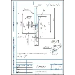 Рабочий чертеж детали крышка колеса тележки в компасе