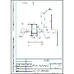 30.009 игла запорная - чертеж детали из сборки 30.000
