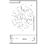 Чертеж детали фланец по теме деление окружности