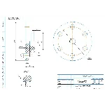 МЧ00.06.00.05 крышка - Чертеж детали