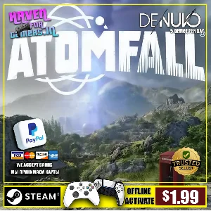 ATOMFALL STEAM OFFLINE 🚀 24/7 Steam Guard 🔥DENUVO