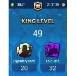 Clash Royale: 49 ЛВЛ | 6772 КУБКА | 14 ЛВЛ КОРОЛЯ
