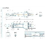 МЧ00.29.00.000 тяга - Чертеж и 3D модель