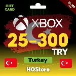 🎮Подарочная карта Xbox Live на 25-300 TRY (ТУРЦИЯ)