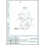 Чертеж детали кронштейн по теме сопряжения
