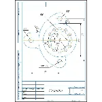 Чертеж детали розетка по теме сопряжения
