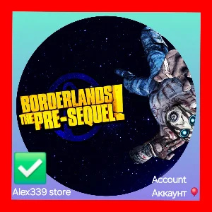 🔴Epic✅ Borderlands: The Pre-Sequel аккаунт+почта💜