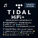 🎶 Tidal HiFi+ – 1M | Личный аккаунт 🚀 Готово