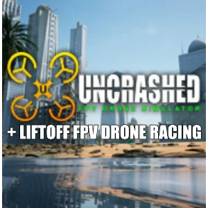 ・UNCRASHED: FPV DRONE SIMULATOR+LIFTOFF®: FPV・STEAM・PC