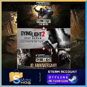 ⚡Dying Light The Beast Deluxe Edition + DL2 + DL1 STEAM