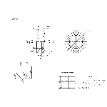 61.008 гайка накидная - чертеж детали