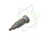 61.009 шпиндель 3D модель детали