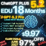 ChatGPT TEACHER Plus 5.2-PRO 18 МЕС K12| ЛИЧНЫЙ АККАУНТ