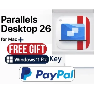 Parallels Desktop 26 Pro for Mac 4 года + Paypal