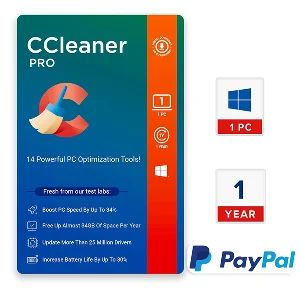 CCleaner Professional 2025 Windows 1 ПК 1 года Ключ