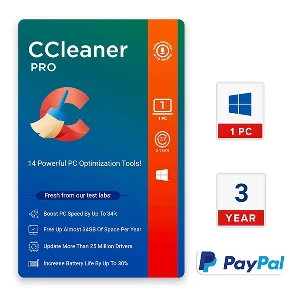 CCleaner Professional 2025 Windows 1 устройство 3 года
